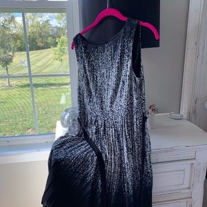 Womens Black and White dress by Adrianna Papell